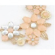 Collar Coral Bouquet Metal - R1