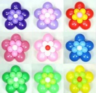 Base Flor para 11 Globos