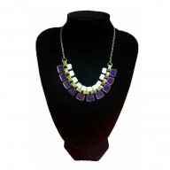 Collar Dorado con esmaltado