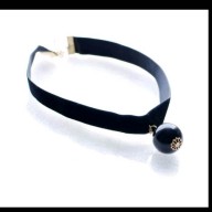 Choker Gamuza Negro