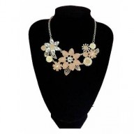 Collar Coral Bouquet Metal - R1