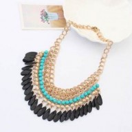 Collar Gotitas negras