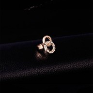 Conjunto 4 piezas círculos entrelazados