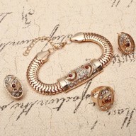 Conjunto 4 piezas Dorado