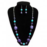 Juego de collar y aros